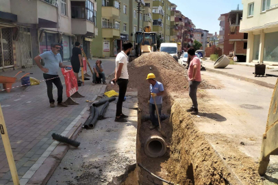 GEBZE OSMAN YILMAZ MAHALLESİNE YENİ YAĞMURSUYU HATTI