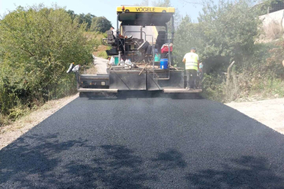 Kandıra Bozburun-Kanatlar yolu asfaltlandı