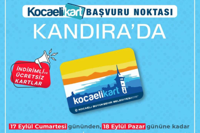 Kandıra’ya geçici seyahat kart ofisi açılıyor