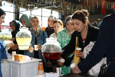 Bu festivalde kadınlar eğleniyor, çocuklar oynuyor