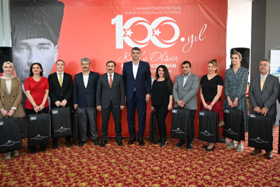 BAŞKAN KOCAMAN’IN OKUL MÜDÜRLERİYLE 100. YIL BULUŞMASI