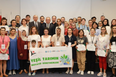 Bursa'da öğretmenlere sürdürülebilir tarım eğitimi